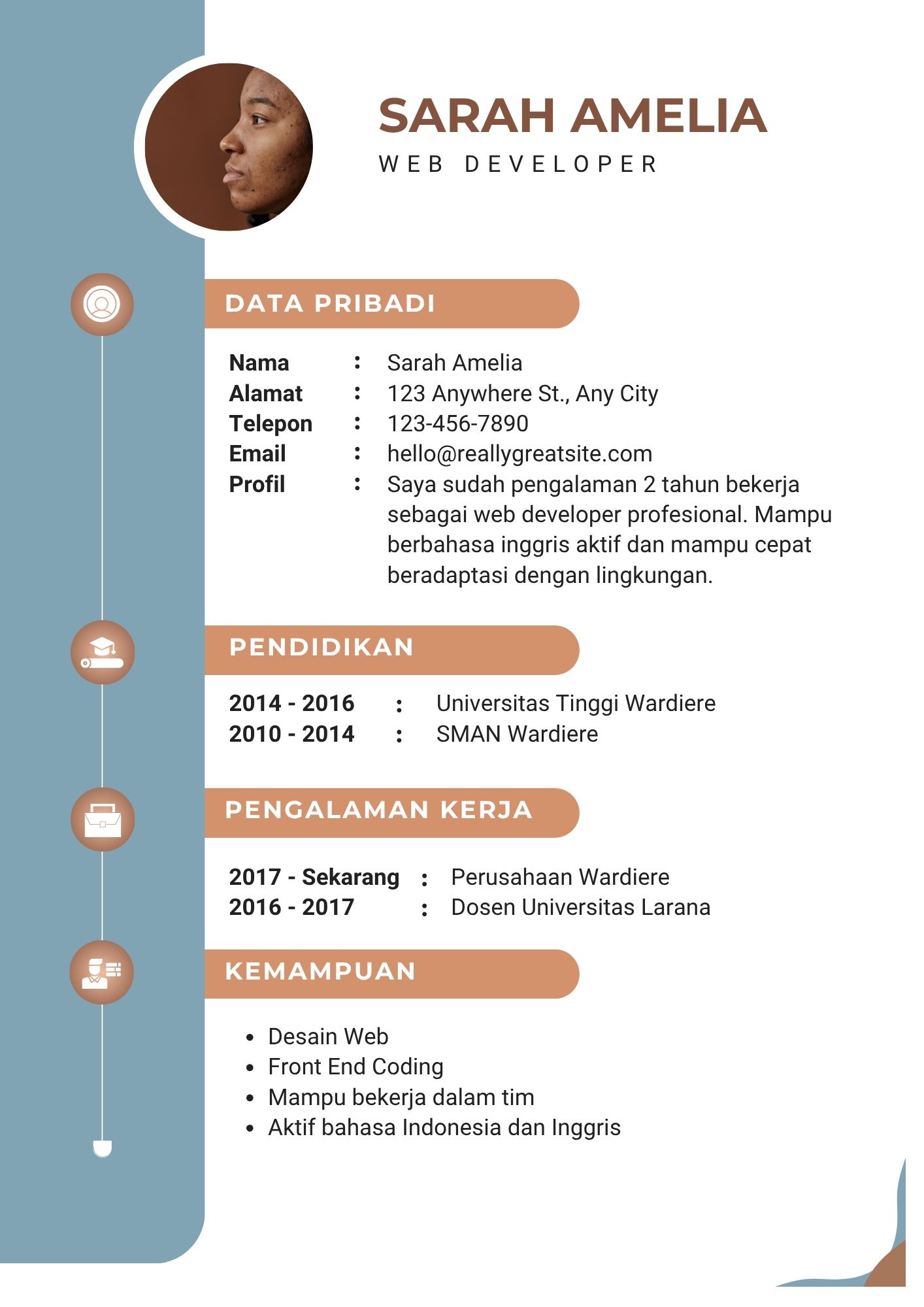 Desain CV 2